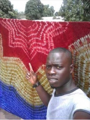 Sukuta youth Baboucarr Janko makes wave in Tye and Dye industry - COVER IMAGE