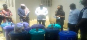 JTGA donates sanitary materials to CRR security institutions - COVER IMAGE